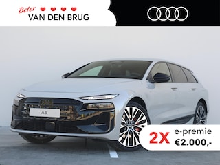 Audi A6 e-tron S edition 83 kWh | 286 PK Avant | 21" veelspaaks velgen | Sportstoelen met leder/dynamica | Donker glas achter |