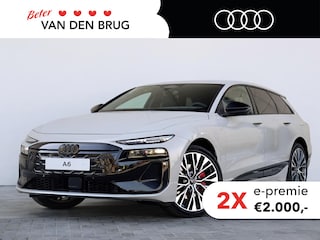 Audi A6 e-tron S edition 83 kWh 210 kW | 286 PK Avant | 21" Veel spaaks velgen | Donker glas achter | Sportstoelen leder / dynamica |