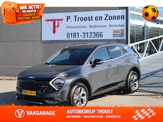 Kia Sportage 1.6 T-GDi Hybrid GT-Line Stoelverwarming voor+achter/Stuurverwarming/Achteruitrijcamera/Apple carplay/Lane assist/Adaptieve cruise control/Dode hoek assistent/DAB/Navigatie/18'' licht metaal