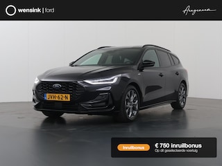 Ford Focus Wagon 1.0 EcoBoost Hybrid ST Line X | Elekt. Wegklapbare Trekhaak | Winterpakket | Cruise Control Adaptief | Parkeercamera | Head-Up | Navigatie |