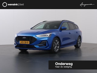 Ford Focus Wagon 1.0 EcoBoost Hybrid ST Line X | Elekt. Wegklapbare Trekhaak | Winterpakket | Cruise Control Adaptief | Parkeercamera | Head-Up | Navigatie |