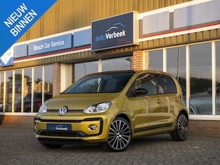 Volkswagen Up 1.0TSi 90pk BMT up! Club | Black Style | 17" Lichtmetaal | Telefoonintegratie | Climate Control | Stoelverwarming | Donker glas