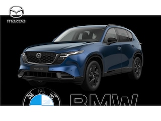 Mazda CX-5 e-Skyactiv G 141 Homura - Tan lederen interieur | 19-inch lichtmetalen velgen, Black | Alarmsysteem | Automatisch dimmende binnenspiegel met randloos design