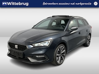 Seat Leon Sportstourer 1.4 TSI eHybrid PHEV FR Business Intense / AUTOMAAT/ PANO/ CAMERA/ PARK. SENSOREN/ MEMORY SEATS/ DCC/ ELEK. ACHTERKLEP/ DODE HOEK/ KEYLESS/ LED/ STOEL-STUURVERWARM./ FULL LINK/ ADAPT. CRUISE/ NAVI/ CLIMA/ DAB/ 18" LMV