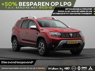 Dacia Duster TCe 100pk Bi-Fuel Prestige | LPG | Stoelverwarming | Dodehoek | 1e eigenaar |