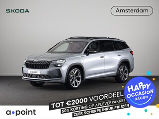 Skoda Kodiaq Sportline Business PHEV 1.5 TSI 204pk DSG | Panoramadak | Wegklapbare trekhaak | 20 inch lichtmetalen velgen| Winter pakket | Verwarmbare vooruit
