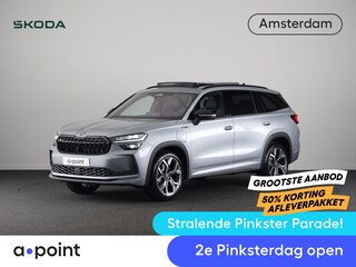 Skoda Kodiaq Sportline Business PHEV 1.5 TSI 204pk DSG | Panoramadak | Wegklapbare trekhaak | 20 inch lichtmetalen velgen| Winter pakket | Verwarmbare vooruit