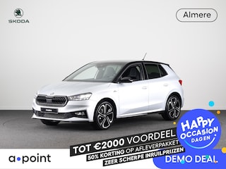 Skoda Fabia Monte Carlo 1.0 TSI 115 pk 7 versn. DSG | Travel assist plus | 18 inch lichtmetalen velgen | Verwarmbare voorstoelen | Zwart dak