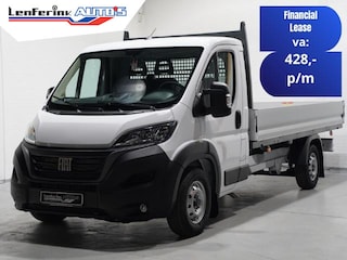 Fiat Ducato 2.2 MJet 140 pk L4 Pick Up / Open Laadbak Airco, Cruise Control, 3-Zits, LxBxH 420x202x40 cm Nieuw
