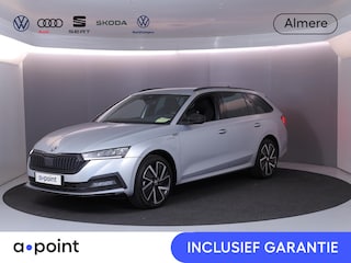 Skoda Octavia Combi 1.4 TSI iV PHEV Sportline Business 204 pk Automaat (DSG) | SOH 96% |  Verlengde garantie | Navigatie | Parkeersensoren | Adaptieve cruise control | Stoelverwarming |