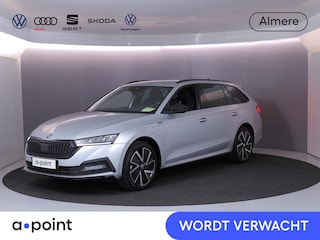 Skoda Octavia Combi 1.4 TSI iV PHEV Sportline Business 204 pk Automaat (DSG) | SOH 96% |  Verlengde garantie | Navigatie | Parkeersensoren | Adaptieve cruise control | Stoelverwarming |