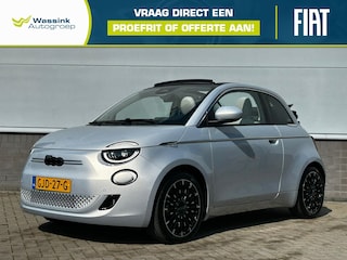 Fiat 500 Cabriolet 42 kWh 118 pk Aut La Prima I Apple Carplay/Android Auto | Pack Tech I Pack La Prima I Pack Comfort | Achteruitrij Camera | Parkeersensoren