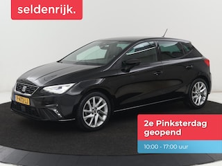 Seat Ibiza 1.0 EcoTSI FR Intense | Stoelverwarming | Adaptive cruise | Leder/Alcantara | Camera | Carplay | Virtual Cockpit | Full LED | Navigatie | Climate control | Parkeerhulp | Bluetooth