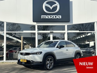 Mazda MX-30 e-SkyActiv 145 First Edition 36 kWh NL-Auto, 1e Eig., Dealer Onderh., Navigatie, Apple Carplay / Android Auto, A. Rij-Camera, Parkeerhulp vóór,  Cruise Controle Ad. Lichtmetaal, SOH 94%.