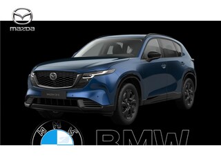 Mazda CX-5 e-Skyactiv G 141 Homura - Zwart lederen interieur | 19-inch lichtmetalen velgen, Black | Alarmsysteem | Automatisch dimmende binnenspiegel met randloos design
