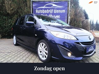 Mazda 5 2.0 GT-M NAVI, Leder, Cruise & Climate control, PDC, 7 persoons, Lm velgen, enz.