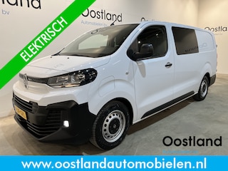 Citroën Jumpy L3 136 PK DC Dubbel Cabine 75 kWh / 100% Elektrisch !! / Airco / CarPlay / Cruise Control / PDC / Navigatie / 6-Zits / 18.200 KM !!