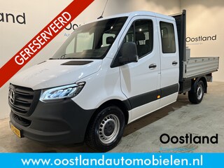 Mercedes-Benz Sprinter 317 CDI L2 RWD DC Dubbel Cabine Open Laadbak / Euro 6 / Trekhaak 3500 KG / LED / Airco / Cruise Control / CarPlay / DC 6 Pers. / 82.000 KM !!