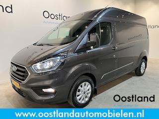 Ford Transit Custom 320 2.0 TDCI L2H2 Limited / Euro 6 / Airco / Camera / Cruise Control / CarPlay / navigatie / 3-Zits / 28.000 KM !!