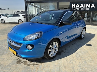 Opel Adam 1.0 Turbo 90pk BlitZ | Navigatie | Airco | Cruise control | Lage km stand | Stoel- en stuurverwarming | Apple Carplay/ Android auto | Lichtmetalen velgen | Zwart dak