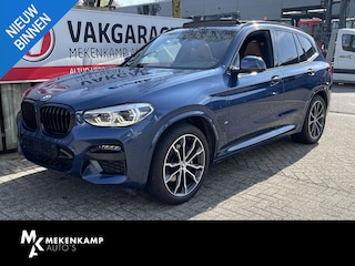 BMW X3 xDrive30e High Executive M Sport 20''/M-zetels/Panoramadak/Trekhaak/Leder + memory/Keyless/Stoelverwarming/HiFi/Camera