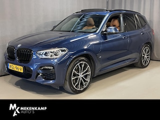 BMW X3 xDrive30e High Executive M Sport 20''/M-zetels/Panoramadak/Trekhaak/Leder + memory/Keyless/Stoelverwarming/HiFi/Camera