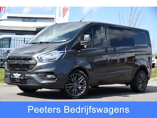 Ford Transit Custom 320 2.0 TDCI L1H1 Limited DC PB Edition MARGE! Adaptieve Cruise, Camera, Carplay, 2 x Schuifdeur, 170pk, Automaat, Stoelverwarming, Uniek!