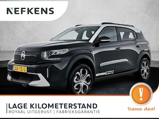 Citroën C3 Aircross SUV Plus Hybrid 145pk Automaat | DEMO | Navigatie via draadloze Apple Carplay / Android Auto | Achteruitrijcamera | Climate Control | Cruise Control | Parkeersensoren | Bluetooth | Comfortstoelen | Elektrisch inklapbare spiegels | Donker getint glas | Led koplampen | Afwijkende dakkleur |