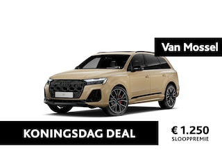 Audi Q7 60 TFSI e quattro Pro Line S Competition l Adaptive cruise control + emergency ass. l Luchtvering l Glazen panoramadak l Vierwielbesturing l 360 graden camera l Head-up display l Elektrisch verstelbaar stuur l HD-matrix met laser l Elektr. verstelbare stoelen met geheugen l Elektrisch sluithulp portieren l Alarm Klasse III l Trekhaak