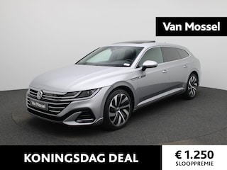 Volkswagen Arteon 1.4 TSI eHybrid R-Line Business+ 218 PK| Dealeronderhouden | Trekhaak | Panoramadak | Leder Interieur | Voorstoelen Elekktrisch Met Geheugen | Achteruitrijcamera | Achterklep Elektrisch | Dodehoekdetectie | Navigatie | Stoelverwarming