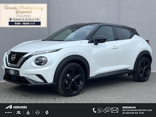 Nissan Juke 1.0 DIG-T Tekna Automaat / Dode Hoek Detectie / Stuur-, Stoel- en Voorruitverwarming / Apple Carplay&Android Auto / 360 Camera / Cold Pack / Adaptief Cruise Control /