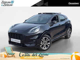 Ford Puma 1.0 EcoBoost Hybrid Titanium X *Automaat*Navigatie*Schuif/kanteldak*Cruise Control*LM.Velgen*Carplay*Zeer nette auto!