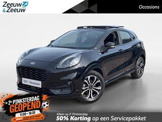 Ford Puma 1.0 EcoBoost Hybrid Titanium X *Automaat*Navigatie*Schuif/kanteldak*Cruise Control*LM.Velgen*Carplay*Zeer nette auto!