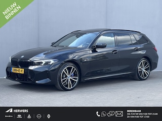 BMW 3-serie Touring 330e xDrive M-Sport Plug-in PHEV Shadow Line / Wide Screen / 1500kg Trekgewicht / M-pakket / Panorama dak / Parkeerassistent-pakket / 18" breedset LM wielen / Elektrische achterklep / Elektrische Stoelen / HUD /  Apple Carplay/Android /
