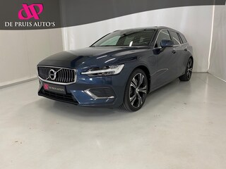 Volvo V60 2.0 T6 Recharge AWD Inscription Long Range Panodak Harman Kardon "LM 19inch Multispaak Diamond" Leer+Memo Stoel+stuurverwarming