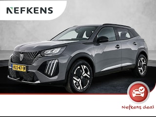Peugeot 2008 SUV Allure Hybrid 145pk Automaat | Navigatie | Camera v+a | Climate Control | Adaptieve Cruise Control | Parkeersensoren v+a | Keyless | Dodehoeksensor | Draadloze Apple Carplay / Android Auto + telefoonlader | Digitaal instrumentenpaneel | DAB+ radio | Led koplampen | Donker getint glas | 17" lichtmetalen velgen |