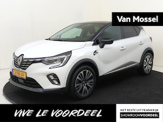 Renault Captur 1.3 TCe 155 Initiale Paris | Climate Control / ECC | Licht metalen velgen 18 inch | Trekhaak | Cruise control Adaptive | Navigatie | Lederen bekleding | Elektrisch verst. stoelen | Stoelverwarming | LED koplampen | Park Distance Control voor en achter | Achteruitrijcamera |