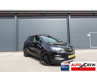 Opel Mokka X 1.4 Turbo 140pk Black Edition AUT RIJKLAAR STUUR/STOEL VERWARMING KEYLESS SCHUIFKANTEL DAK CARPLAY NAVI PDC