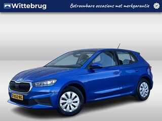 Skoda Fabia 1.0 TSI Ambition / App connect / Parkeersensoren achter / Airco / Cruise controle / Fabriekgarantie 01-28 /