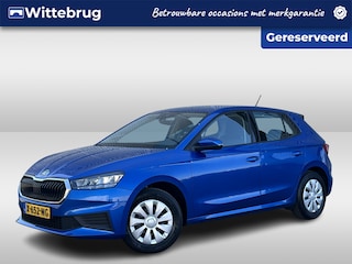 Skoda Fabia 1.0 TSI Ambition / App connect / Parkeersensoren achter / Airco / Cruise controle / Fabriekgarantie 01-28 /