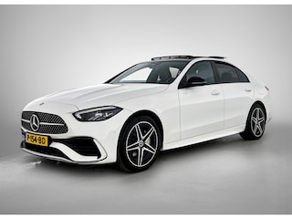 Mercedes-Benz C-klasse 300 e AMG Line 313PK | Automaat | Elektrisch Panoramadak | Achteruitrij Camera | Night Pakket | Elektrische stoelen | Apple Carplay | Android Auto | Elektrische Trekhaak ||