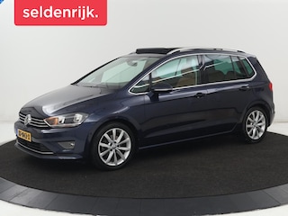 Volkswagen Golf Sportsvan 1.4 TSI Highline | 1e eigenaar | Panoramadak | Leder/Alcantara | Carplay | Camera | Adaptive cruise | Trekhaak | Navigatie | DAB | Park Assist | Climate control | Getint glas | Dealer Onderhouden
