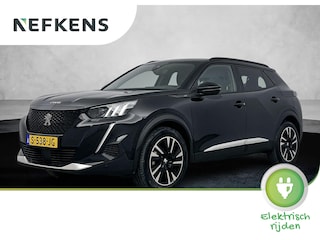Peugeot 2008 SUV EV GT Pack 50 kWh 136pk | Accu SOH 98,2% | Navigatie | Achteruitrijcamera | Stoelverwarming | Full Led koplampen | 3D Cockpit | Leder/Alcantara | Keyless | Adaptieve Cruise Control | Dodehoeksensor | Apple Carplay / Android Auto | DAB+ radio | Donker getint glas | 18" lichtmetalen velgen |