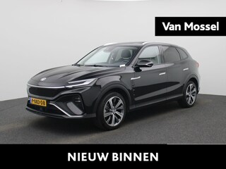 MG Marvel R Luxury 70 kWh | Elektr. bed. achterklep | Climate Control / ECC | Panoramadak, Open dak | Licht metalen velgen 19 inch | Cruise control | Navigatie | Lederen bekleding | Stoelverwarming | LED koplampen | Park Distance Control voor en achter | Achteruitrijcamera | Dakrailing |