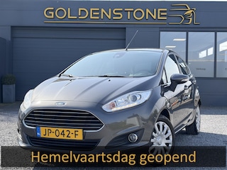 Ford Fiesta 1.0 EcoBoost Titanium 1e Eigenaar,Navi,Clima,Cruise,5 Deurs,Dealer Onderhouden,102pk,N.A.P,Apk tot 06-2027