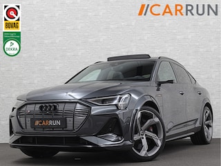 Audi E-tron S 504pk | RS-Stoelen | Panorama | 360 Camera | Valcona Leder | ACC | B&O Sound | Luchtvering | Soft-Close | Camera Spiegels | Nachtzicht | Keyless-Entry | Head-Up | 4-Zone Clima | Stoelverwarming V+A | Sfeerverlichting | Memory | Carplay |