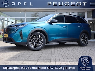 Peugeot 5008 SUV Allure Hybrid 145pk e-DCS6 Automaat, Rijklaarprijs, Navigatie 360° Camera Adaptieve Cruise control Stuurverwarming