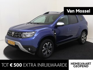 Dacia Duster 1.0 TCe Bi-Fuel Prestige | Apple Carplay/Android Auto | cruise control | dodehoek detectie | electronic climate control | LED koplampen | lichtmetalen velgen 17" | navigatiesysteem full map |