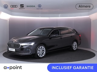 Skoda Superb Combi 1.5 TSI MHEV First Edition 150 pk Automaat (DSG) | Verlengde garantie | Navigatie | Parkeersensoren (Park assist) | Rondomzicht camera | Stoelverwarming |