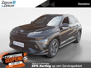 Hyundai Kona 1.6 GDI HEV N Line | Trekhaak | Electrische stoelverstelling + memory | Rondom camera |